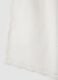 White cotton culottes with embroidery for girls_3