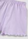 Girls' regular fit multi-coloured pure cotton short pyjamas_3