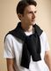 White regular-fit stretch piqu&eacute; cotton-blend T-shirt, Easy Dry_0