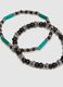 Wood and Multicolour Bead Bracelet Set_2