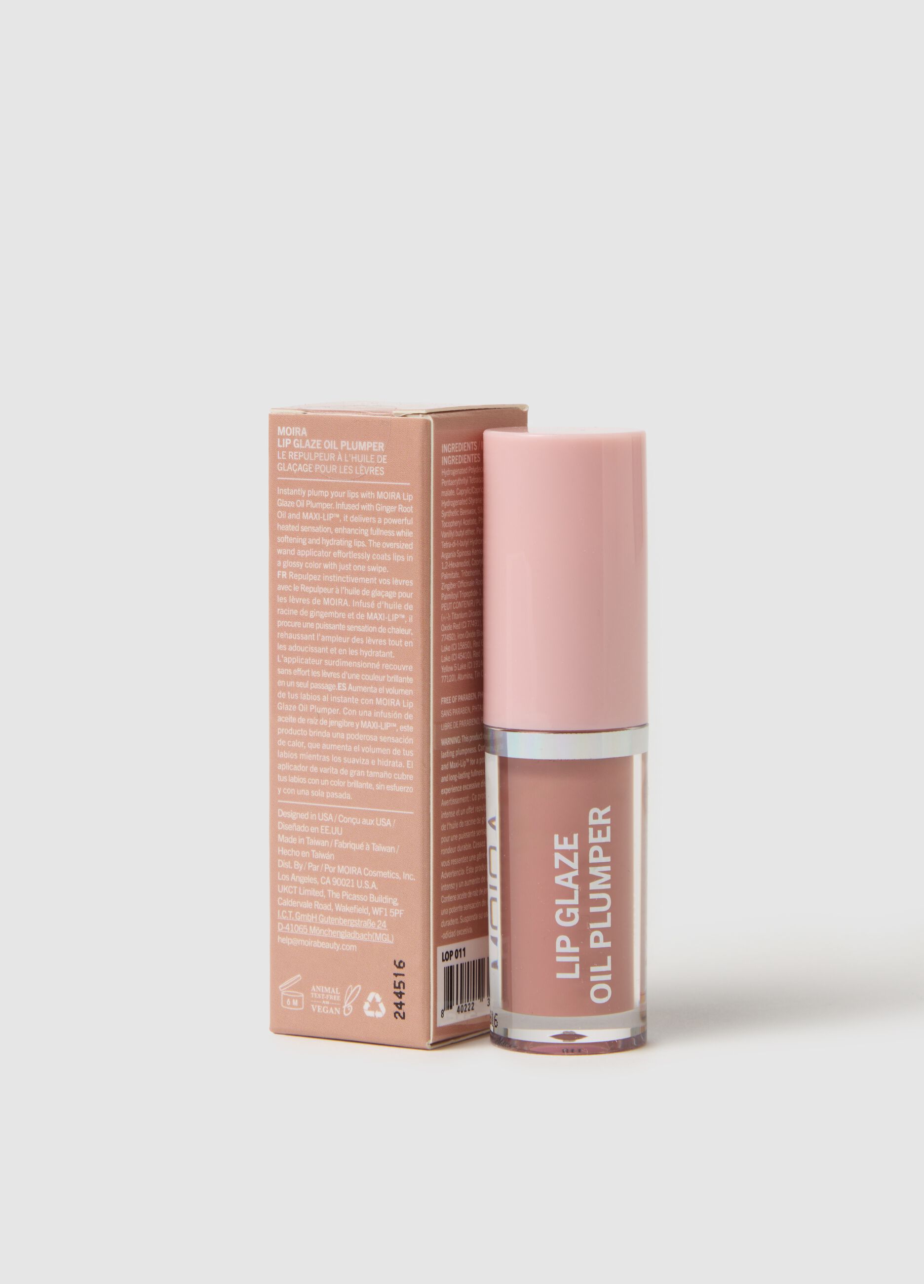 MOIRA LIP GLAZE OIL PLUMPER 011 OUTSTANDING LIP OIL - Korean makeup