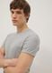 Grey slim fit stretch cotton T-shirt_3