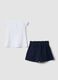 Set in cotone elasticizzato multicolor da bimba regular fit con Minnie_1