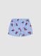 Boxer mare azzurro con stampa Spidey_1