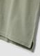 Green slim-fit short-sleeve pure cotton polo shirt_5