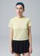 Yellow technical sports T-shirt ALTAVIA COURT_2