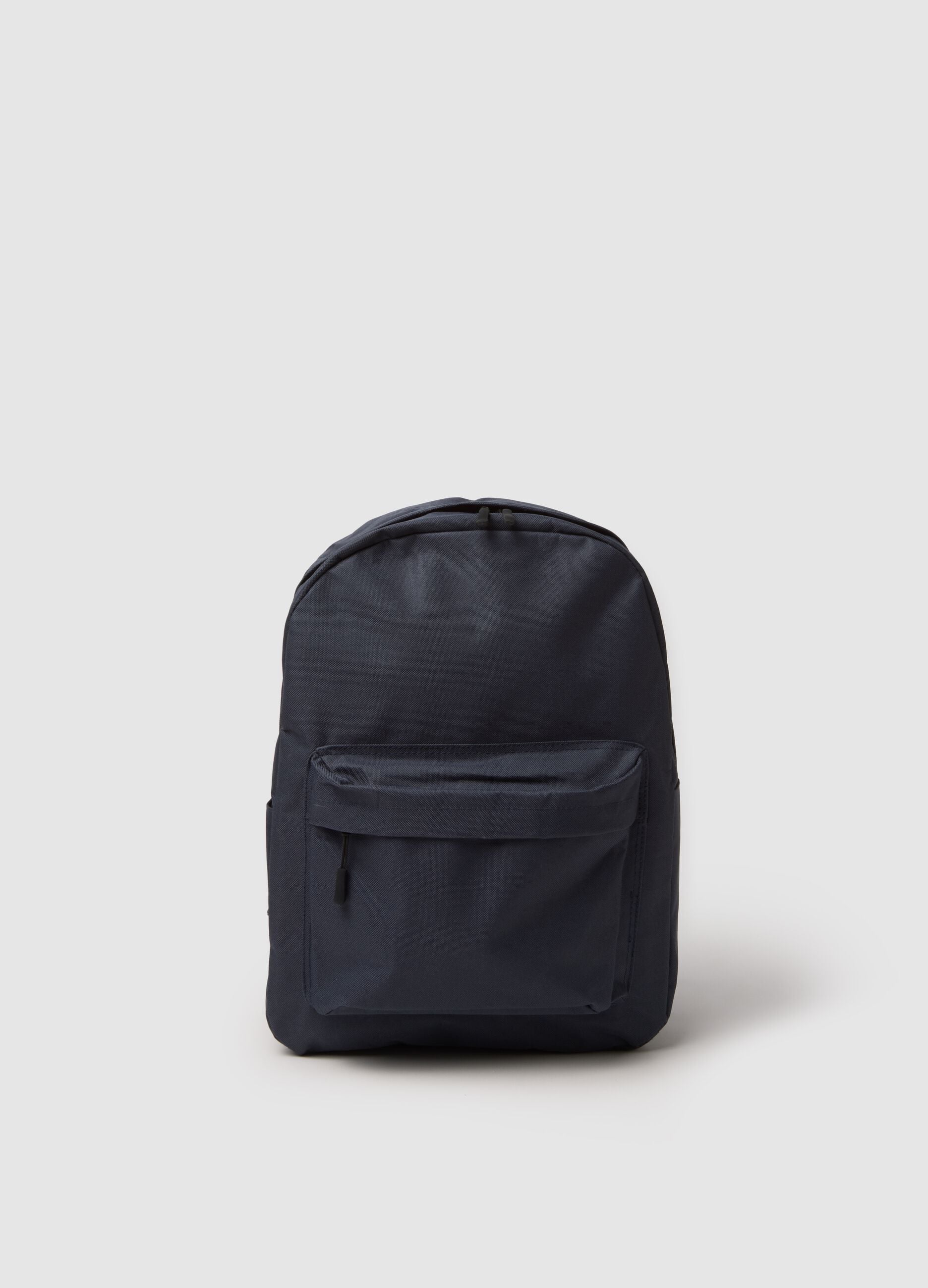 Blue Backpack with Extra Pockets