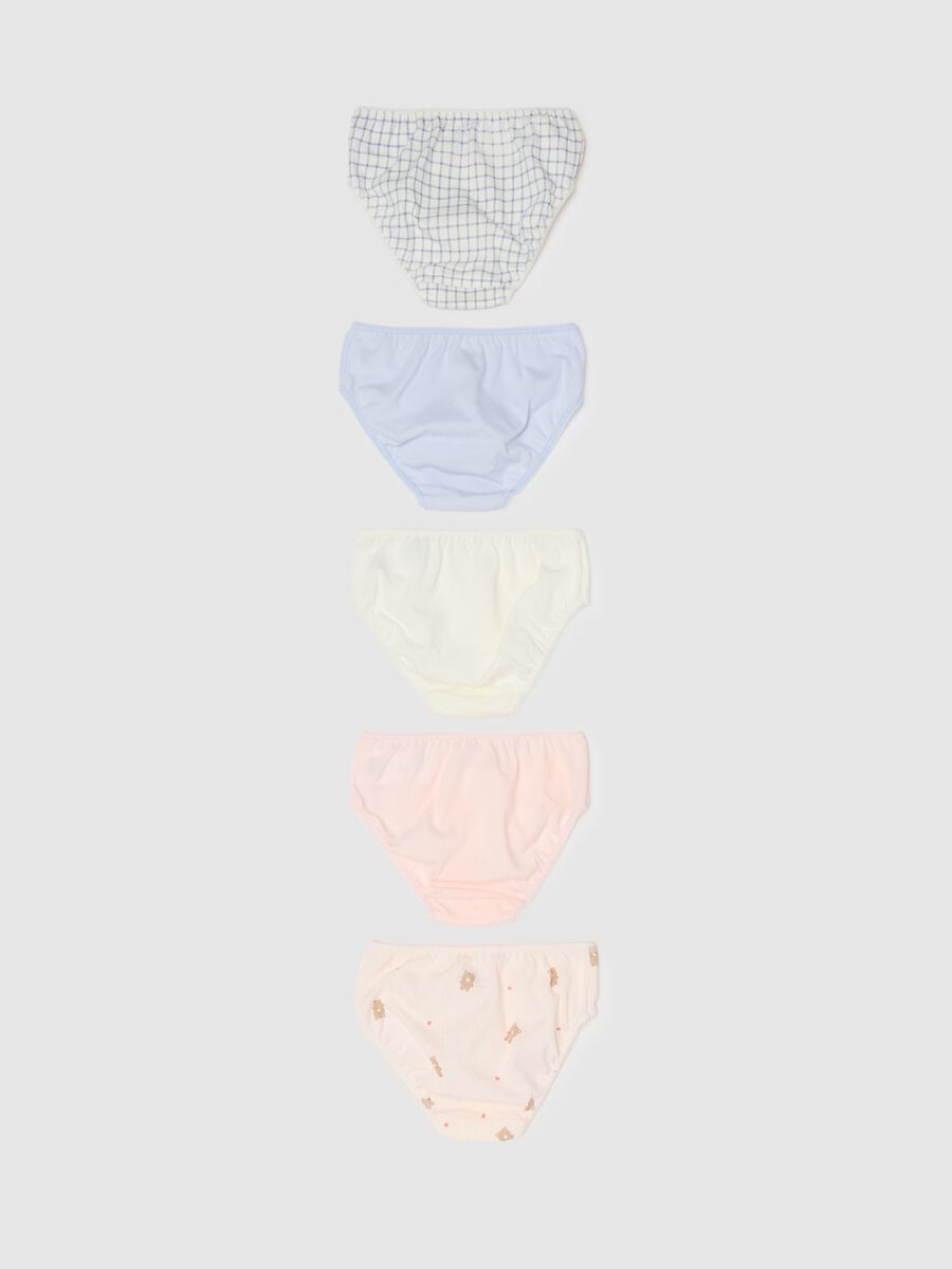 Multipack slip in puro cotone multicolor per neonate_1