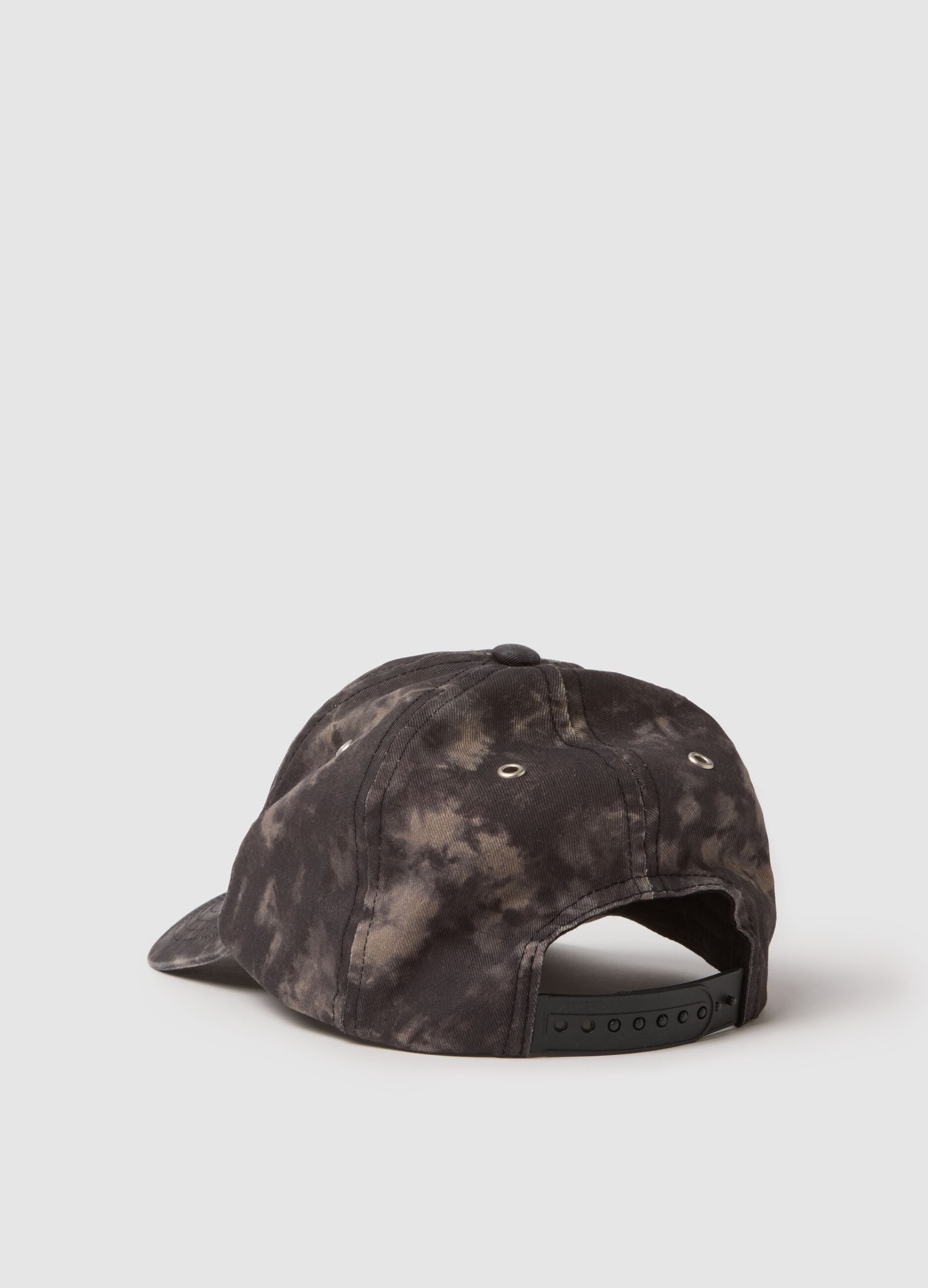 Multicolour Pure Cotton TieDye Baseball Cap - Regular Fit
