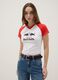 Pure cotton multicolour regular fit New York Red Bulls logo t-shirt_0
