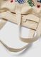 Beige pure cotton shopper bag with embroidery_2