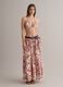 Multicolour paisley stretch-fabric bikini top_0