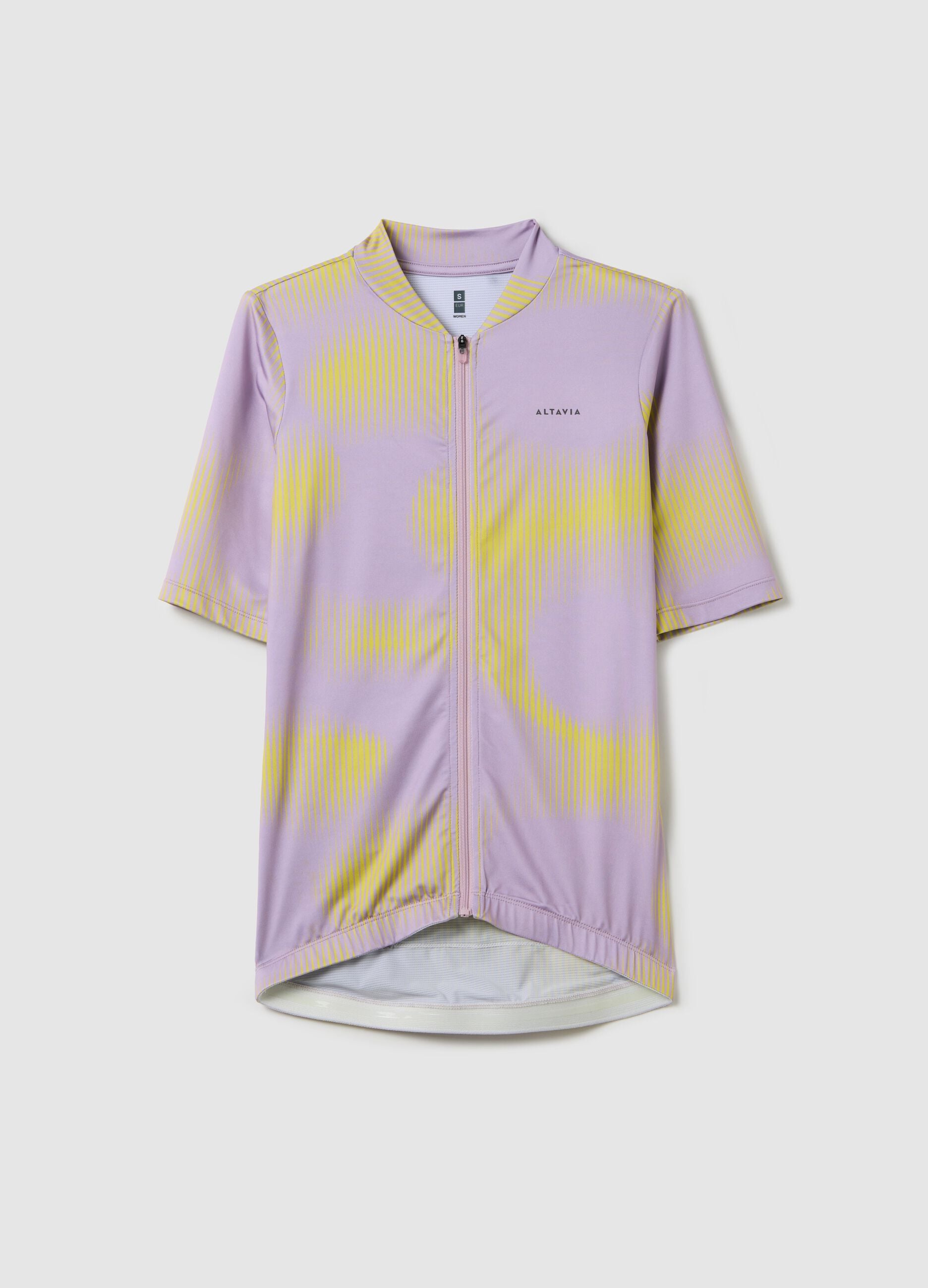 ALTAVIA full-zip cycle T-shirt