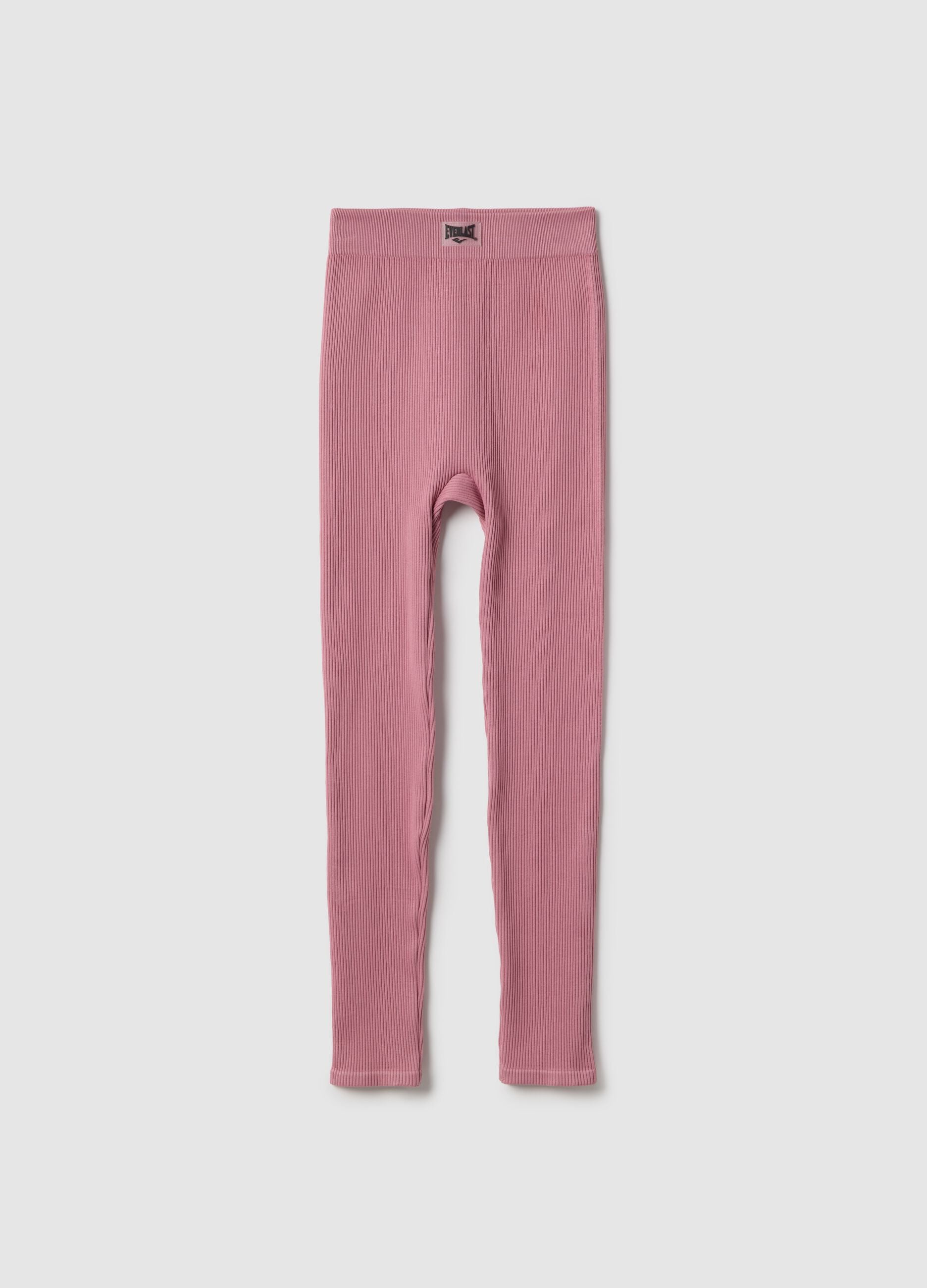 Slim Fit Long Pink Sports Leggings