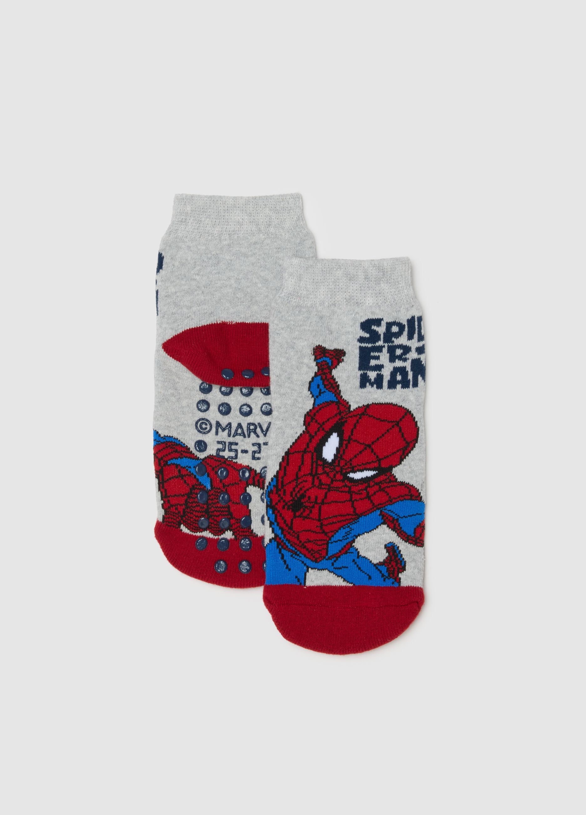 Kids' regular fit multicolour cotton-blend socks with print