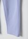 Girls' Slim Fit Purple Stretch Cotton Treggings_3