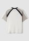 T-shirt bianca in puro cotone girocollo con scritta "Always Cooking"_2