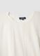 White pure cotton kaftan with lace inserts_5