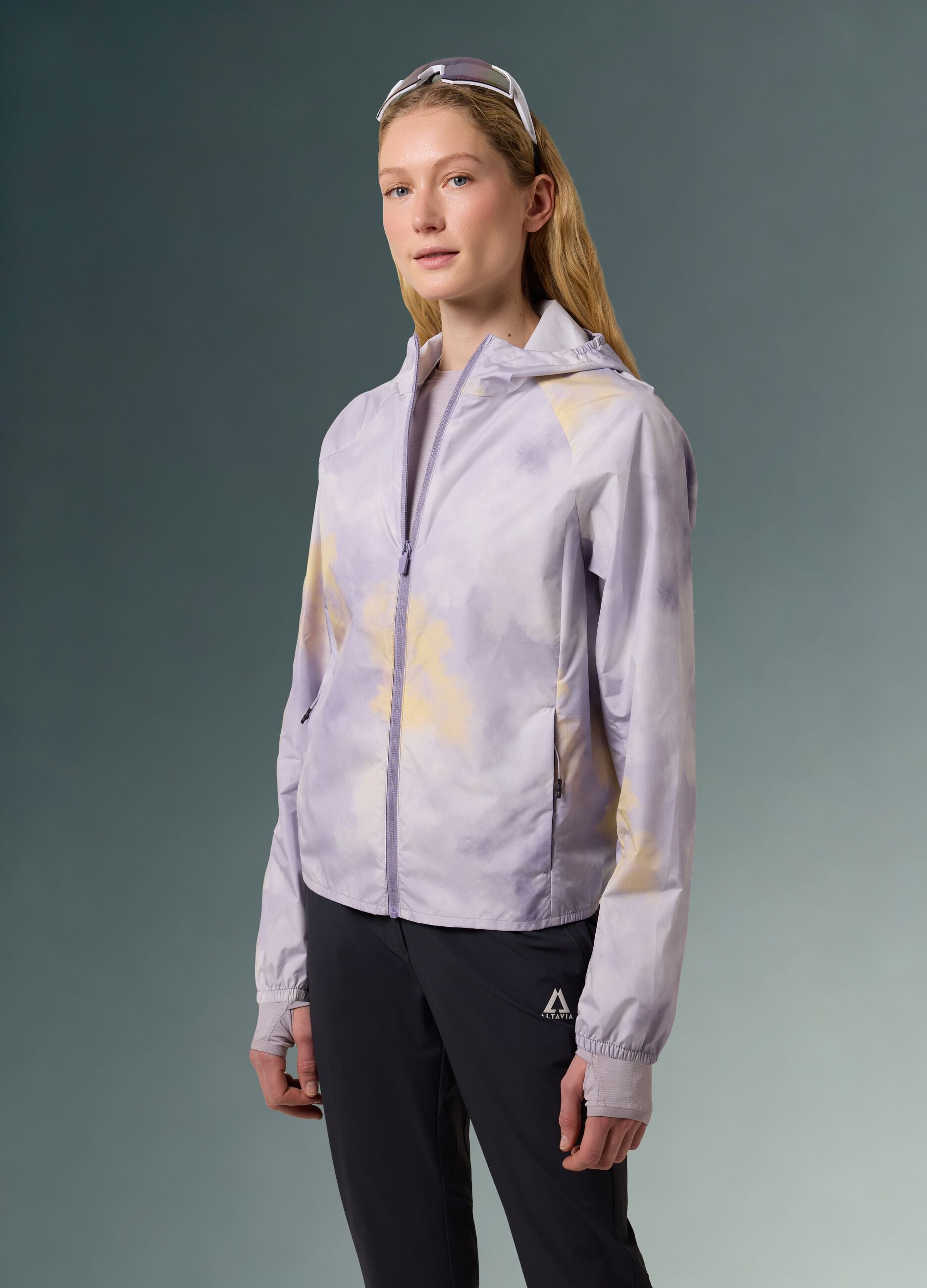 Windbreaker Tie Dye Jacket ALTAVIA WITH DEBORAH COMPAGNONI