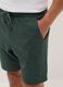 Green cotton-blend regular-fit pyjama shorts_3