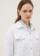 White pure cotton jacket with Broderie Anglaise embroidery, regular fit_0
