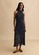Sleeveless Multicolour Polka Dot Regular Fit Dress_1