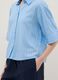 Pure viscose light blue striped regular fit shirt_3