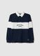 Boy's regular fit pure cotton multicolour striped polo shirt_3