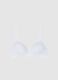 Women's White Stretch Cotton Bra_4