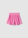 Girls&rsquo; pink stretch cotton shorts, regular fit_1