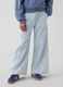 Wide-leg trousers in pure cotton_1