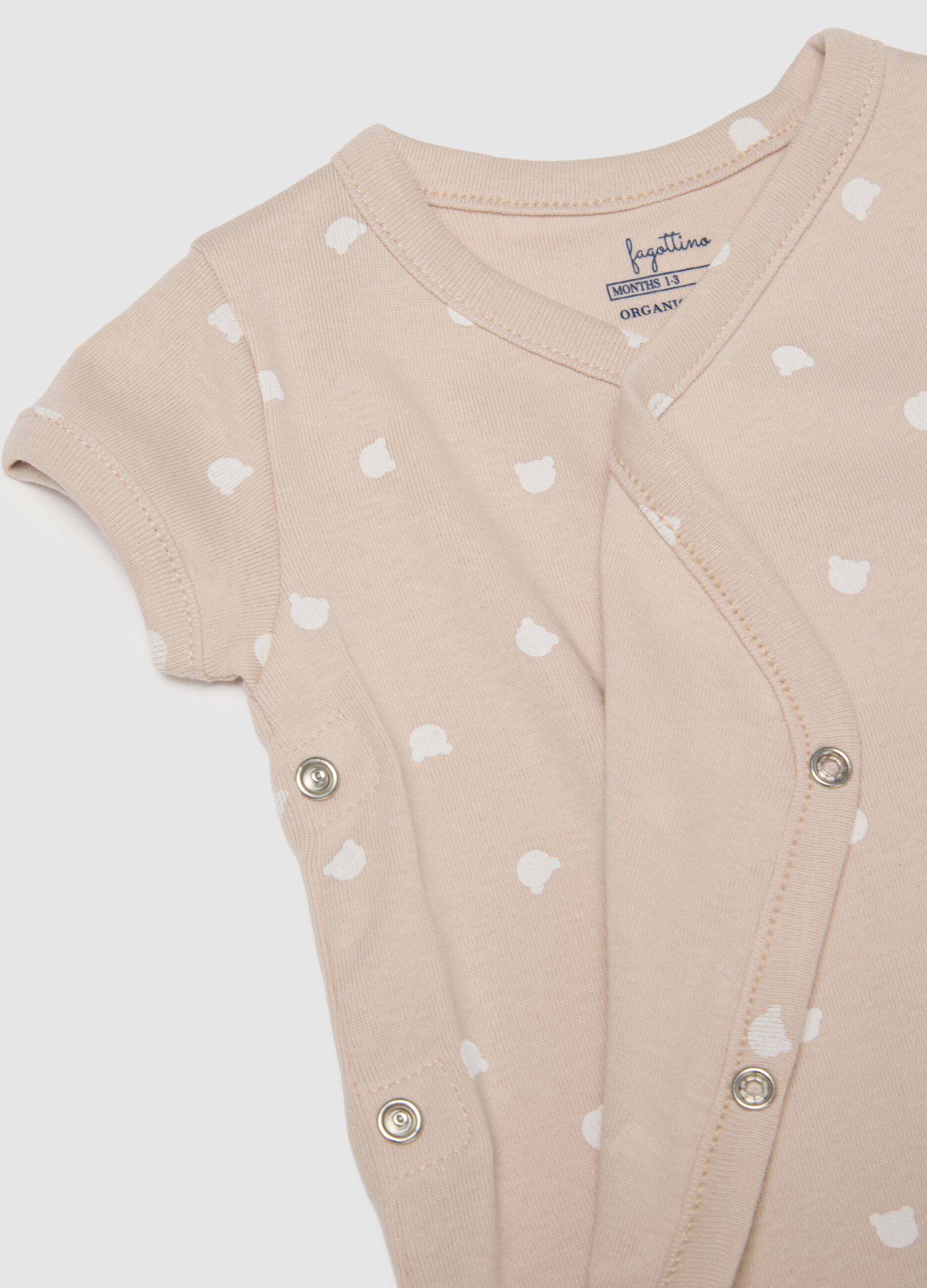 Multicolour pure cotton newborn bodysuit twin pack