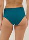 Green high-waisted stretch bikini bottoms with shaping effect_2