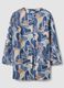 Multicolour lightweight regular fit jacket with pattern_4