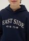 Blue Hooded Sweatshirt for Boys_2