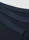 Tripack men's boxer shorts in stretch cotton blue regular fit_5