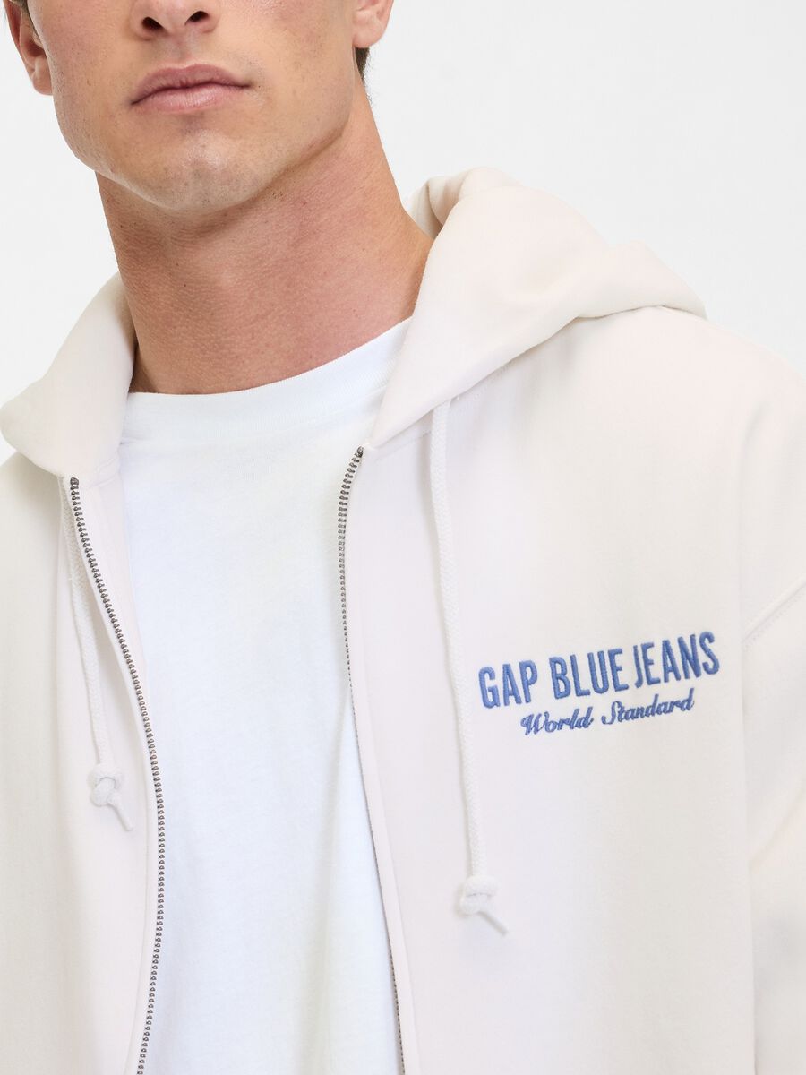 White zip-up hoodie_3