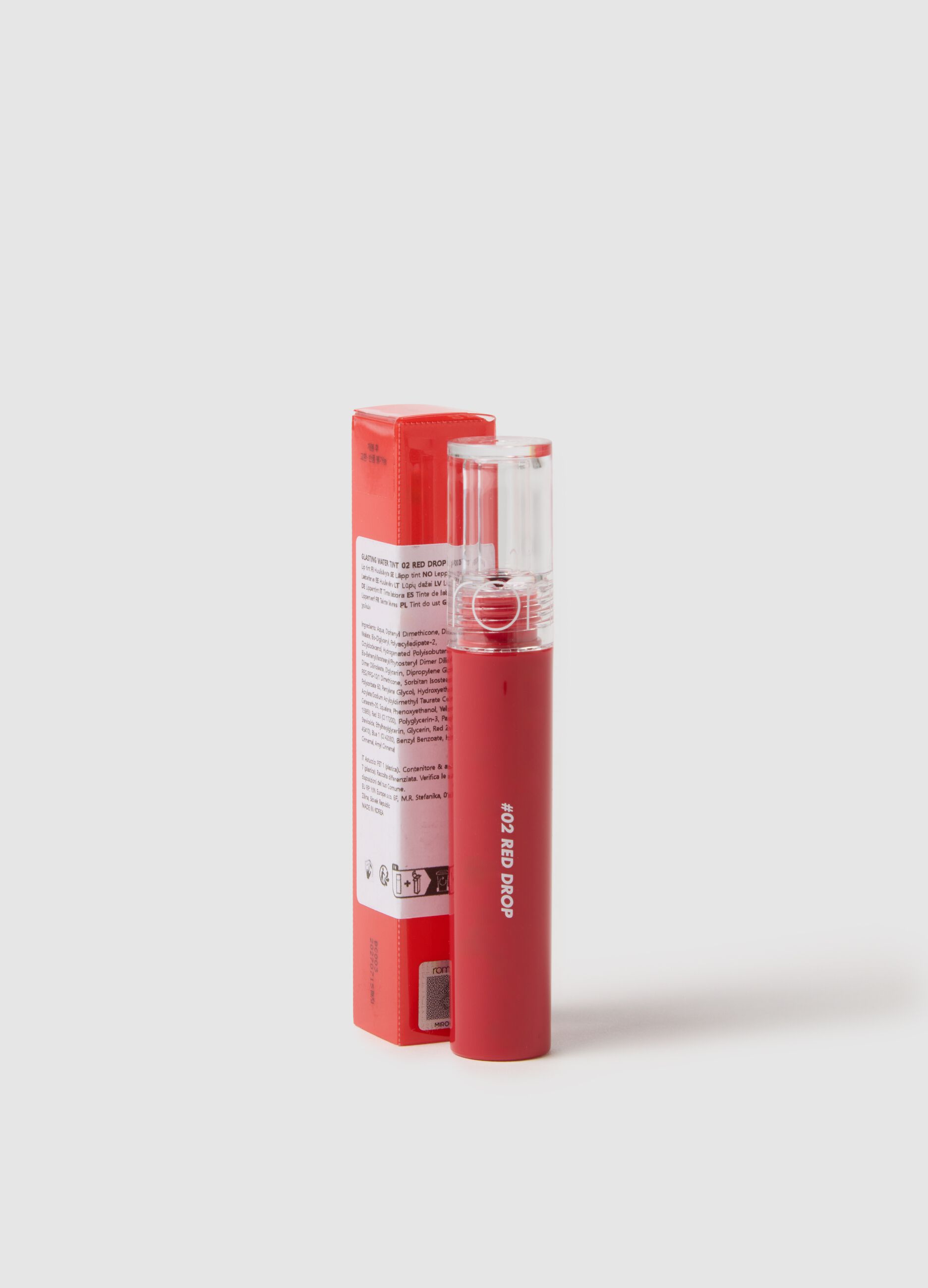 ROM&ND GLASTING WATER TINT 02 RED DROP - Korean makeup