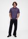 Purple Short Sleeve Polo_2