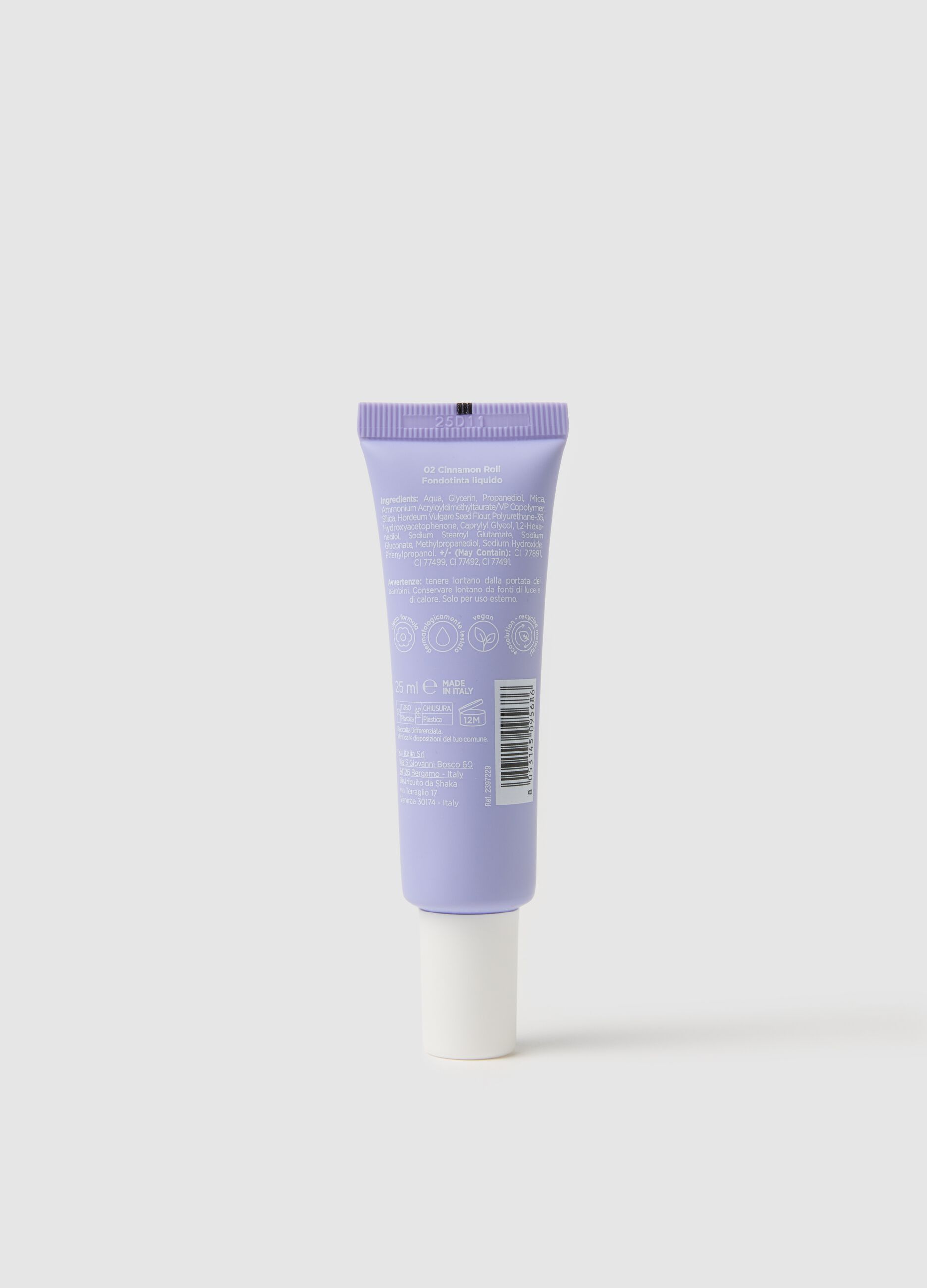 Pink perfect smooth water-based foundation 02 Cinnamon roll
