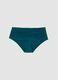 Green high-waisted stretch bikini bottoms with shaping effect_4
