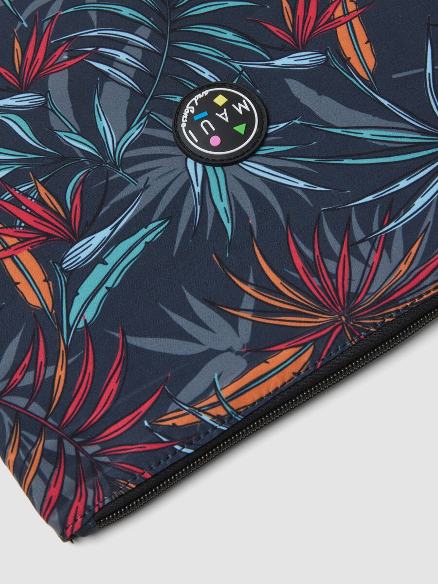 Multicolour tropical-print pouch_2