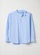 Oversized Multicolour Striped Stretch Cotton Shirt_4