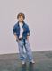 Boys&rsquo; pure cotton denim ripped jeans, comfort fit_0