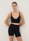 Black non-padded bra with adjustable straps_1
