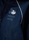 Blue regular fit children's jacket with hood and zip_2