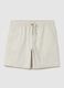 Stretch cotton Bermuda joggers_1