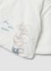 White padded jacket in organic cotton blend with Mickey embroidery for baby_2