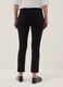 Black Stretch Viscose Maternity Slim Trousers_2