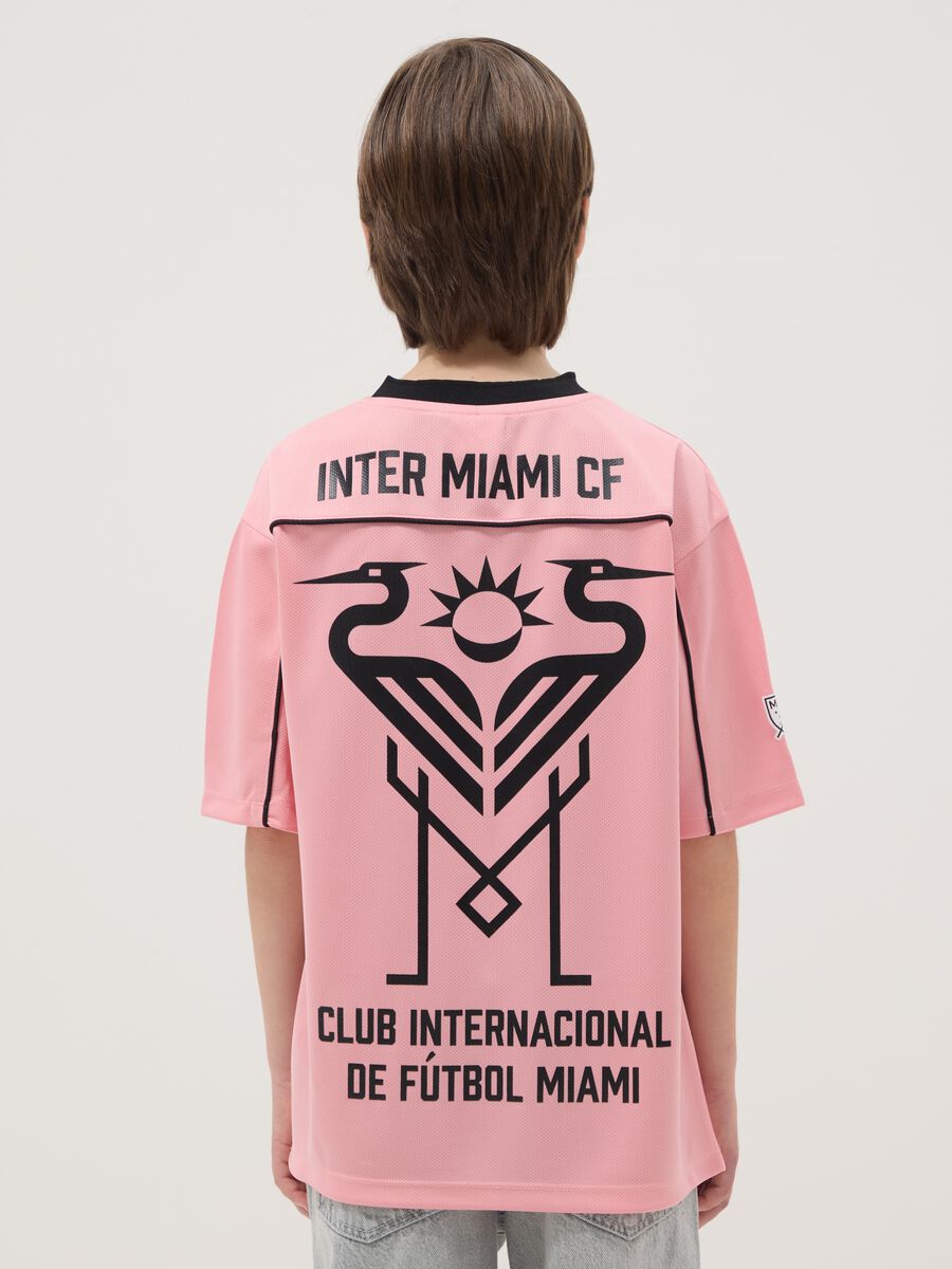 Inter Miami CF regular fit pink pure cotton t-shirt_2